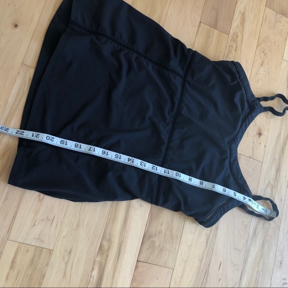 Fabletics black Brooklyn mesh workout tank top - Picture 7 of 7
